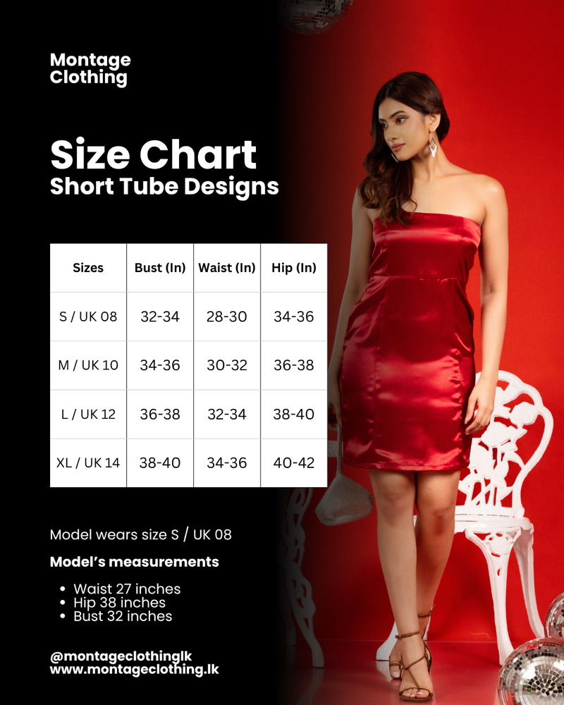 Bronze Belle Strapless Satin Bodycon Mini Dress - Montage Clothing